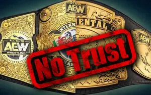 Internal Distrust Of AEW Title Drama Surfaces