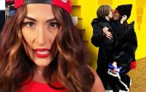 Nikki Bella Fires Back After Fans Shamed Her for Kissing Son on Lips
