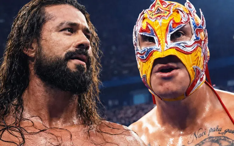 Andrade Tells Rey Fenix to Leave WWE for Global Tag Team Run