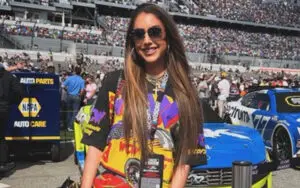 Britt Baker Spotted at Daytona 500 Amid AEW Absence
