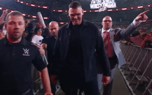 Gunther Escorted Out Of Building & Attacked During 2/23 WWE RAW