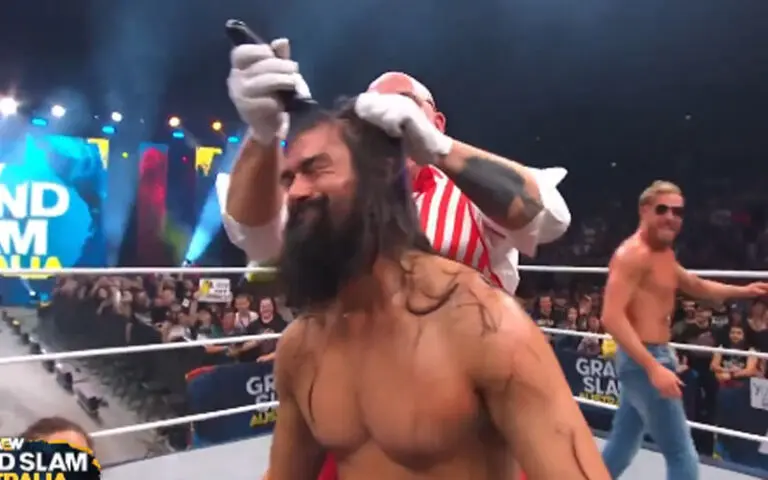 How Wheeler Yuta Felt About Having His Head Shaved at AEW Grand Slam Australia Revealed
