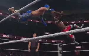 Je'Von Evans Goes Viral After Insane OG Cutter During 2/9 WWE RAW
