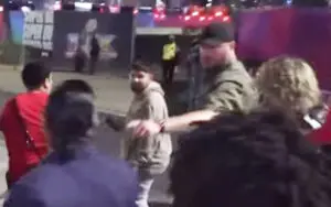 Logan Paul’s Bodyguard Shoves Fan After Post-Super Bowl Crowd Gets Too Close