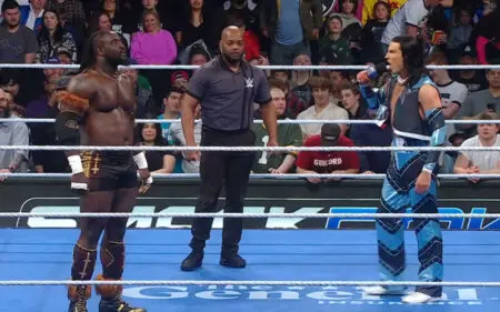 Masterminds Behind Kit Wilson–Oba Femi SmackDown Segment Revealed