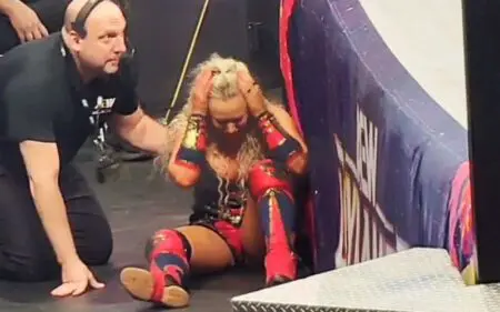 Penelope Ford Appears Hurt During AEW Dynamite Title Match After Scary Landing