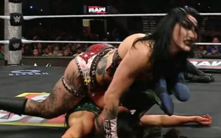 Rhea Ripley Survives To Earn Spot In Women's Elimination Chamber Match During 2/9 WWE RAW