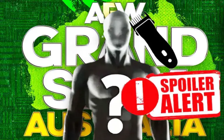 Spoiler: AEW Star Gets Their Head Shaved at Grand Slam Australia