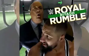 WWE Releases Backstage Royal Rumble Footage Of Bron Breakker & Paul Heyman After Masked Man Attack