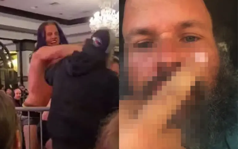 'Bad Ass Construction Worker' Declares “It Ain’t Over” After Matt Riddle Altercation