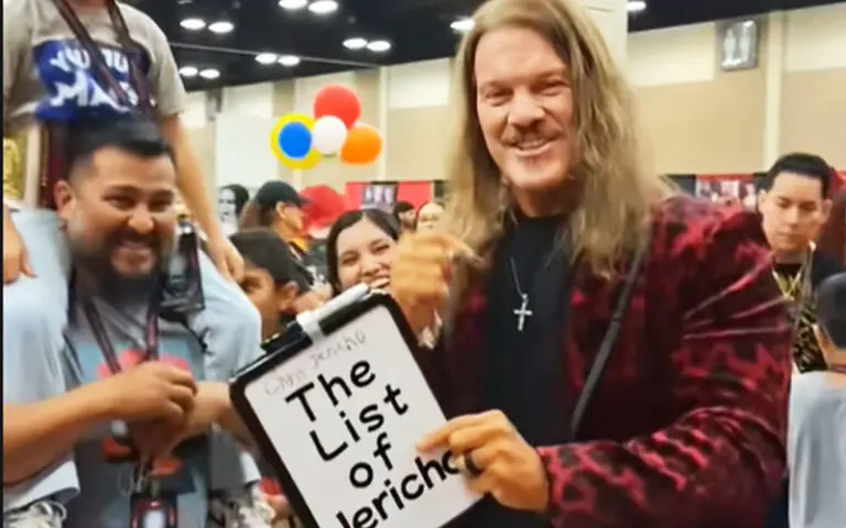 Chris Jericho Brings Back ‘The List of Jericho’ at Fan Event Amid WWE Rumors