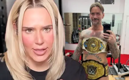CJ Perry Says ‘Sex Sells’ While Reacting To CM Punk’s Viral Championship Photo CJ Perry Says ‘Sex Sells’ While Reacting To CM Punk’s Viral Championship Photo