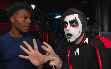 Danhausen Curses iShowSpeed During 3/23 WWE RAW