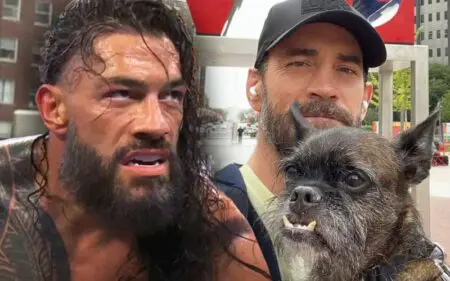 Fans Urge Roman Reigns to Trash CM Punk’s Dead Dog Larry on Monday's WWE RAW