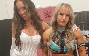 Jordynne Grace in Walking Boot After WWE SmackDown Taping