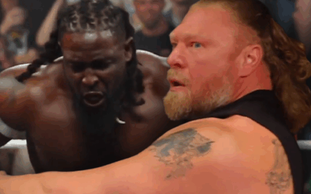 Oba Femi Punks Out Brock Lesnar In WrestleMania Program Again During 3/23 WWE RAW