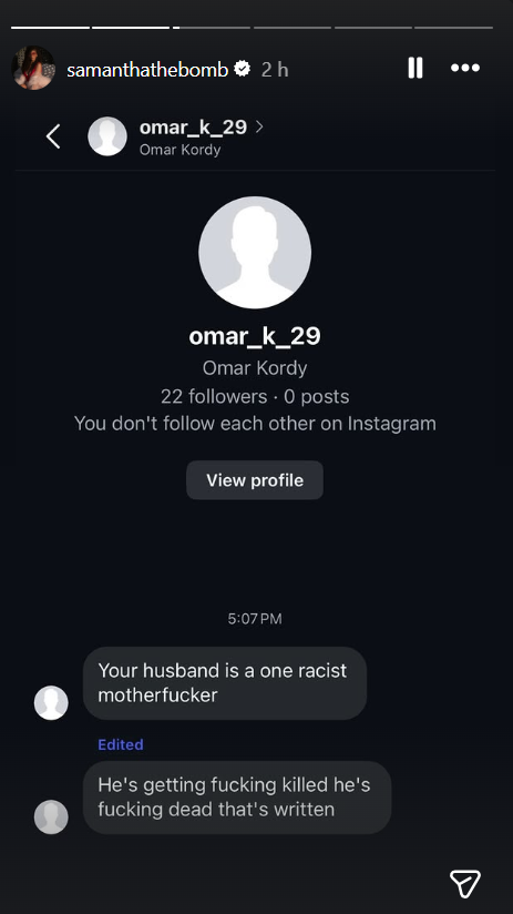 Samantha Irvin Exposes Vile Death Threats Amid Ricochet Controversy