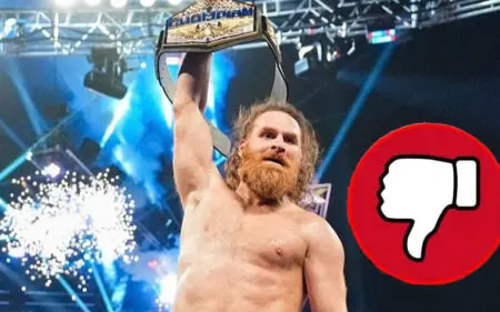 Sami Zayn's United States Title Win Flooded With Dislikes on YouTube