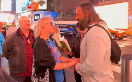 Steve Corino Gets Married in Surprise Times Square Wedding