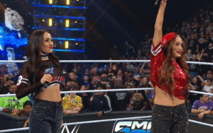 WWE Women's Tag Team Title Match Ends After Bella Twins Invade During 3/13 SmackDown