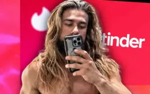Andrade El Idolo Reacts After Finding Out He Has a Fake Tinder Profile