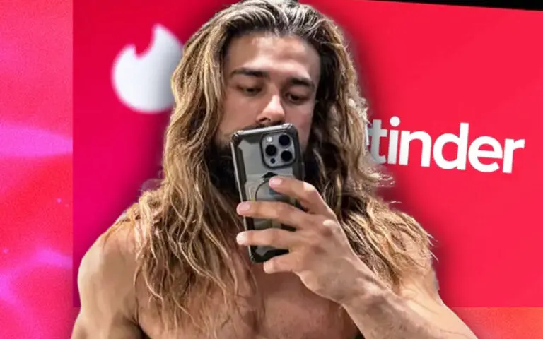 Andrade El Idolo Reacts After Finding Out He Has a Fake Tinder Profile