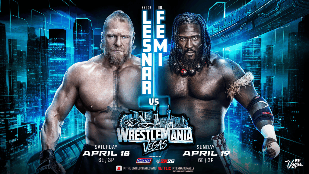 Betting Odds for WrestleMania 42 Two Weeks Out