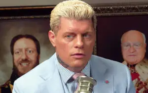 Cody Rhodes Explains Why Some WWE Stars Smelled Bad Backstage