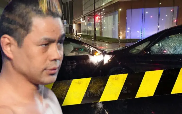 Ex-WWE Star Taka Michinoku Involved in Car Crash Leaving Him Bloodied and Needing an Ambulance
