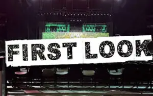 First Look at AEW Dynasty Stage Setup Inside Rogers Arena