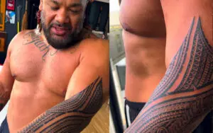 Jacob Fatu Reveals Detailed Look At New Arm Tattoo