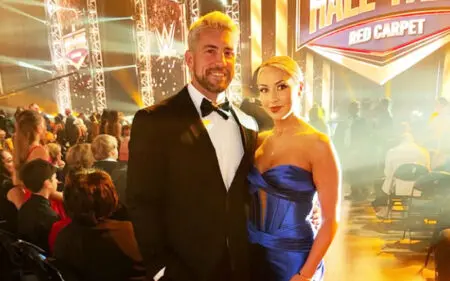 Joe Hendry and Gia Miller Go Public With Relationship at WWE Hall of Fame