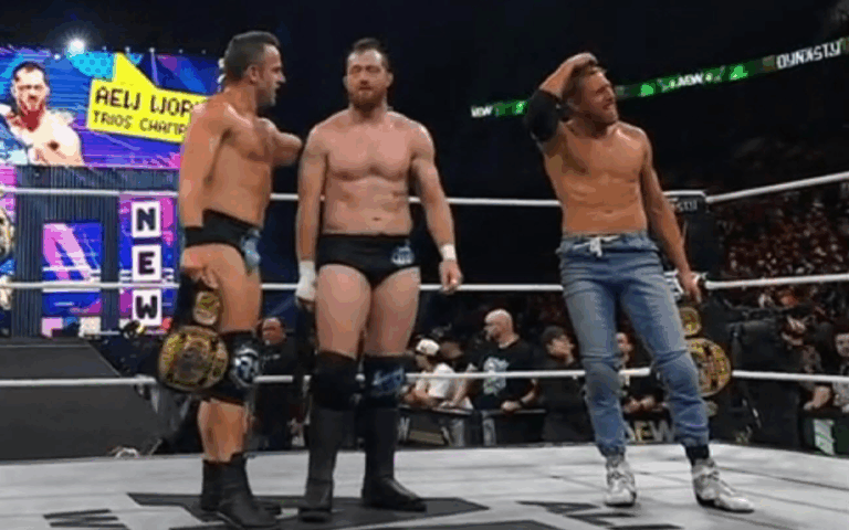 Kyle O'Reilly Returns To Win Trios Title At AEW Dynasty