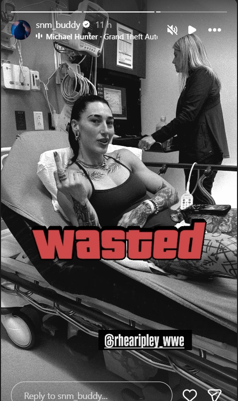 Rhea Ripley Reveals Nasty Cut That Landed Her In Hospital After WWE RAW