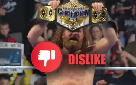Sami Zayn vs. Carmelo Hayes SmackDown Match Hit With Heavy Dislikes Again Sami Zayn vs. Carmelo Hayes SmackDown Match Hit With Heavy Dislikes Again