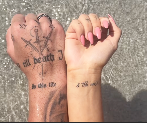 Tiffany Stratton Shows Off Matching Tattoos With Boyfriend Shady Elnahas