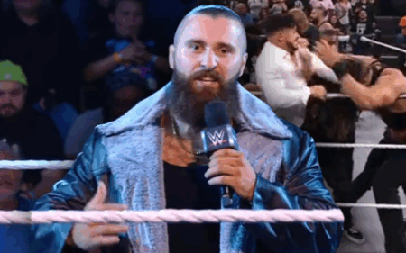 Tony D’Angelo’s First Promo As Champion Ends In Chaotic Brawl During 4/7 WWE NXT Tony D'Angelo's First Promo As Champion Ends In Chaotic Brawl During 4/7 WWE NXT