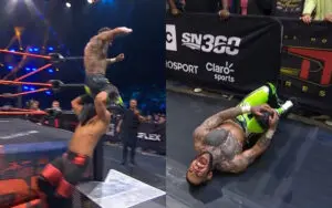 Trey Miguel Ends Up in Hospital After Brutal Spot at TNA Rebellion