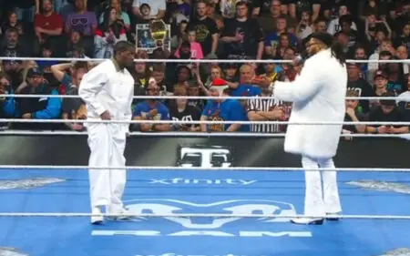 Trick Williams Invites Lil Yachty To WrestleMania During April 3 WWE SmackDown Segment Trick Williams Invites Lil Yachty To WrestleMania During April 3 WWE SmackDown Segment