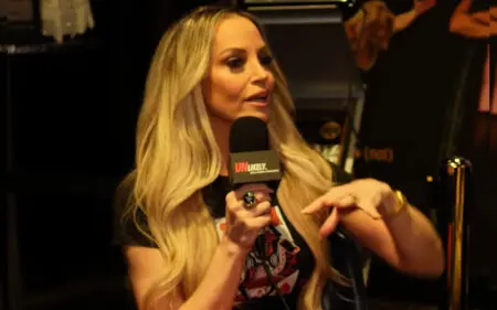 Trish Stratus Says Career-Changing Ankle Injury Happened During Training Accident Trish Stratus Says Career-Changing Ankle Injury Happened During Training Accident