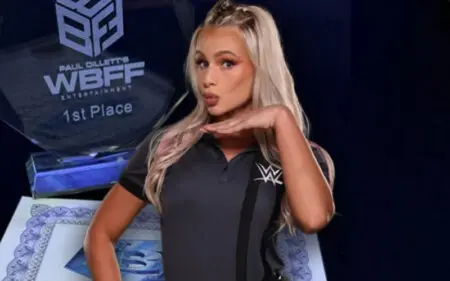 WWE NXT Referee Vicky D’Errico Scores 1st Place Win And Pro Status At WBFF Event