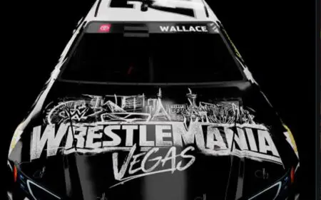 WWE-Themed NASCAR Racecar Revealed Ahead of WrestleMania 42 Weekend
