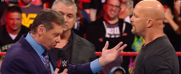 Reason Vince McMahon & Steve Austin Opened Monday’s RAW