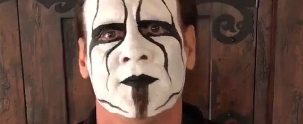 Sting’s Promo for Non-WWE Wrestling Event