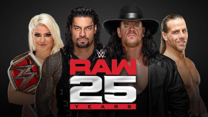 RAW 25th Anniversary Expected To Be bigger Than RAW After WrestleMania