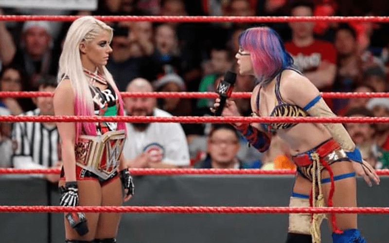 Asuka Challenging Alexa Bliss for the RAW Women’s Championship at WrestleMania?