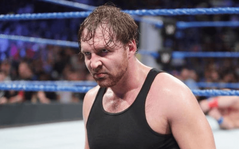 Very Latest Regarding Dean Ambrose’s Injury