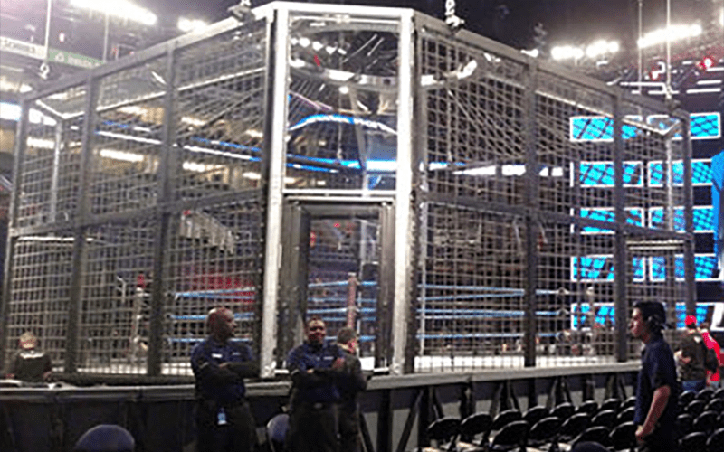 Is WWE Building A New Structure for The Elimination Chamber?
