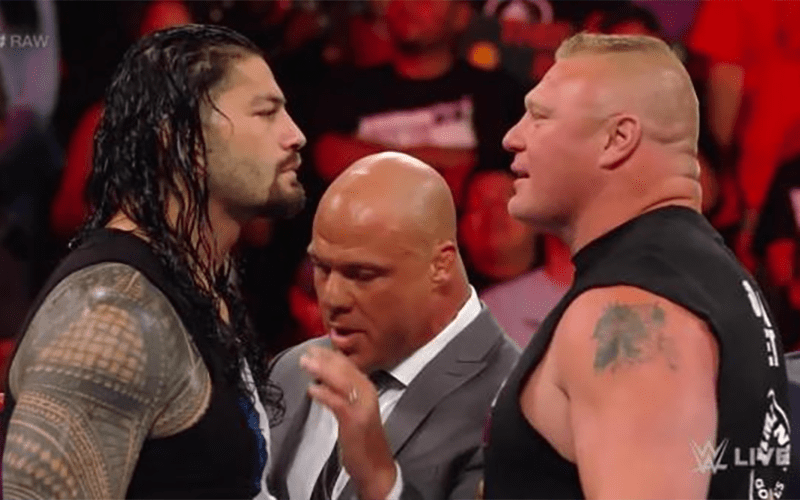 Roman Reigns Reveals What He’d Do If Brock Lesnar Shoots on Him at WrestleMania