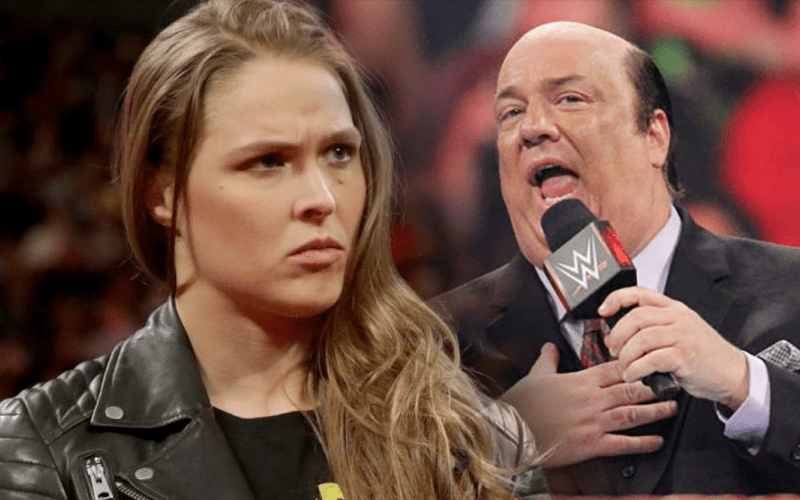 Possible Reason Why Ronda Rousey Won’t Be Paired with Paul Heyman